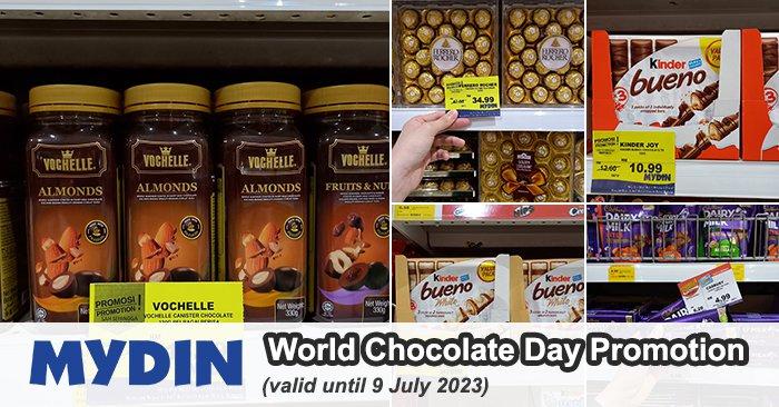 MYDIN World Chocolate Day Promotion (valid until 9 Jul 2023)