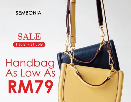Sembonia July Sale Handbag As Low As RM79 at Johor Premium Outlets (1 Jul 2023 - 31 Jul 2023)