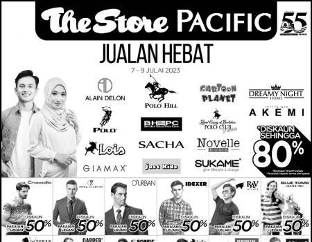 The Store and Pacific Hypermarket Press Ads Promotion (7 Jul 2023 - 9 Jul 2023)