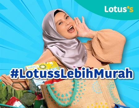 Lotus's Lebih Murah Promotion published on 10 July 2023