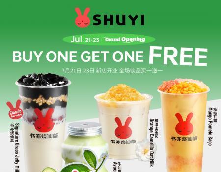 SHUYI Pavilion KL Opening Promotion (15 July 2023 - 23 July 2023)