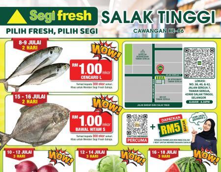 Segi Fresh Sungai Siput Perak Opening Promotion (15 July 2023 - 30 July 2023)