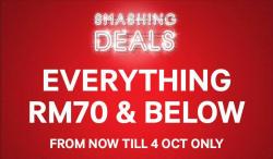 H&M Smashing Deals (until 4 October 2018)