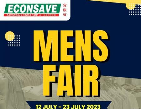 Econsave Mens Fair Promotion (12 July 2023 - 23 July 2023)