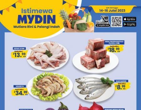 MYDIN Mutiara Rini & Pelangi Indah Weekend Promotion (14 July 2023 - 16 July 2023)
