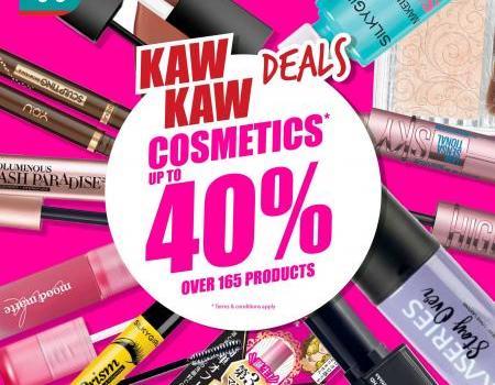 Watsons Cosmetics Promotion Up To 40% OFF (13 July 2023 - 17 July 2023)