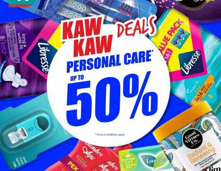 Watsons Personal Care Promotion Up To 50% OFF (13 July 2023 - 17 July 2023)