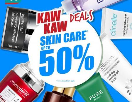 Watsons Skincare Promotion Up To 50% OFF (13 July 2023 - 17 July 2023)