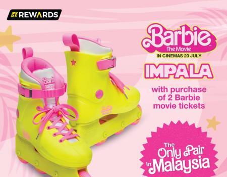 GSC Barbie Movie Win Malaysia's only pair of  Impala Roller Skate Contest (valid until 18 Aug 2023)