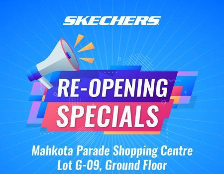 Skechers Mahkota Parade Re-Opening Promotion (13 Jul 2023 - 31 Jul 2023)