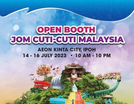 Sunway Lost World Of Tambun Open Booth Promotion at AEON Kinta City (14 Jul 2023 - 16 Jul 2023)