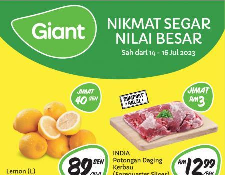 Giant Fresh Items Promotion (14 July 2023 - 16 July 2023)