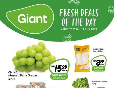 Giant Fresh Deals Of The Day Promotion (14 July 2023 - 17 July 2023)