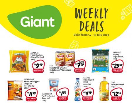 Giant Grocery Weekend Promotion (14 July 2023 - 16 July 2023)