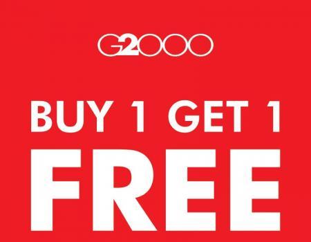 G2000 Buy 1 Get 1 FREE Promotion at Genting Highlands Premium Outlets (14 Jul 2023 - 16 Jul 2023)