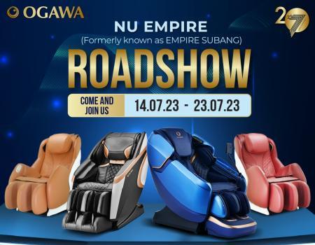 Ogawa Roadshow Sale at NU Empire (14 July 2023 - 23 July 2023)