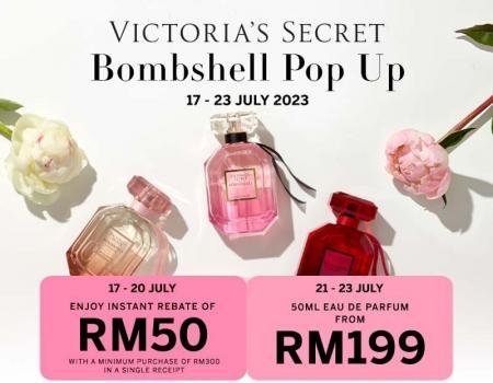 SOGO Kuala Lumpur Victoria's Secret Bombshell Pop Up Promotion (17 July 2023 - 23 July 2023)