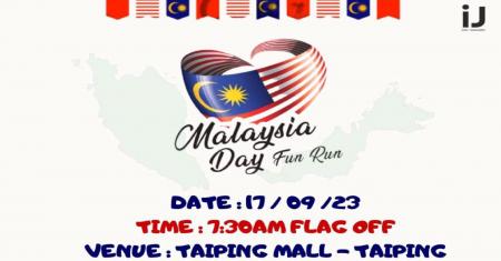 Malaysia Day Fun Run at Taiping Mall (17 September 2023)