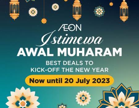 AEON Awal Muharam Promotion (17 Jul 2023 - 20 Jul 2023)