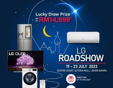 SenQ Sutera Mall LG Roadshow Sale (19 Jul 2023 - 23 Jul 2023)