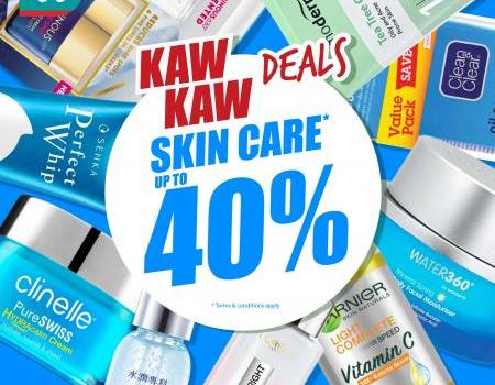Watsons Skincare Promotion Up To 40% OFF (19 July 2023 - 24 July 2023)