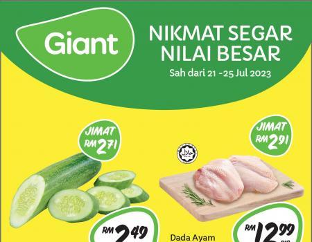 Giant Fresh Items Promotion (21 July 2023 - 25 July 2023)