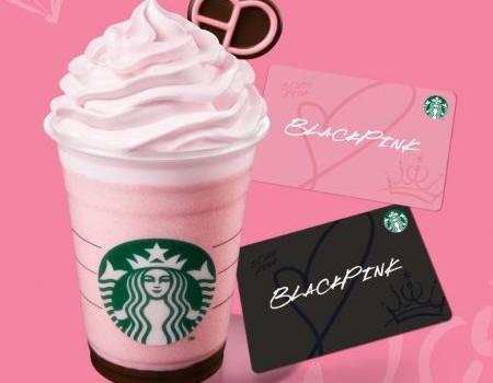 Starbucks BLACKPINK Beverage & Card