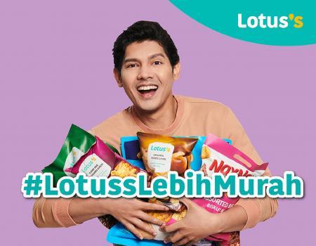 Lotus's Lebih Murah Promotion published on 22 July 2023