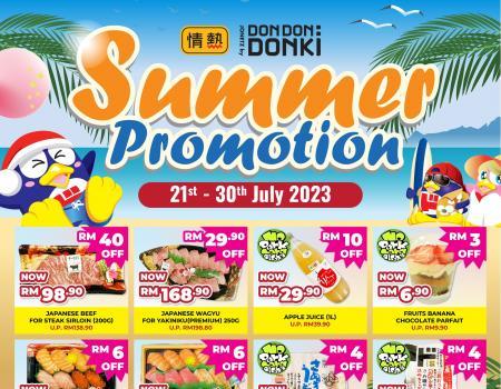 DONKI Summer Promotion (21 July 2023 - 30 July 2023)