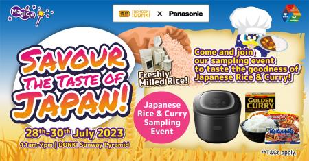 DONKI Sunway Pyramid Savour The Taste of Japan With DONKI & Panasonic (28 July 2023 - 30 July 2023)