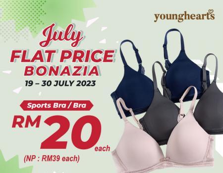 SOGO Young Hearts July Flat Price Bonanza Sale (19 July 2023 - 30 July 2023)