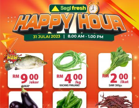 Segi Fresh Happy Hour Promotion (31 July 2023)