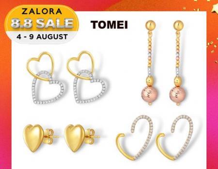 Tomei Zalora 8.8 Sale (4 August 2023 - 9 August 2023)