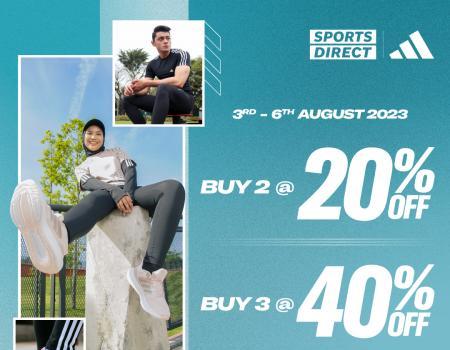 Sports Direct Adidas Brand Day Sale (3 August 2023 - 6 August 2023)