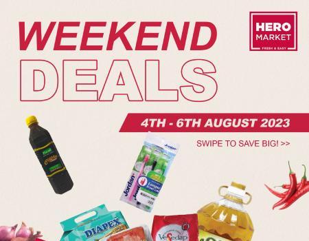HeroMarket Weekend Promotion (4 August 2023 - 6 August 2023)