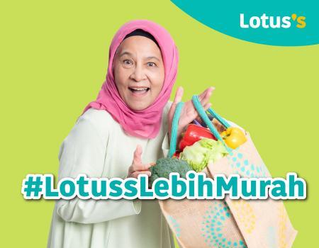 Lotus's Lebih Murah Promotion published on 4 August 2023