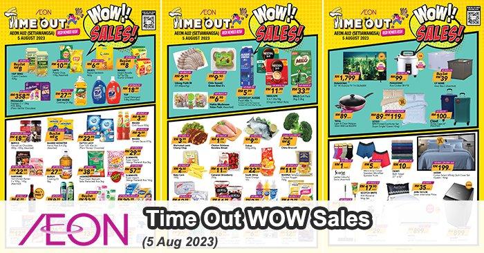 AEON Ampang Utara 2 Time Out WOW Sales Promotion (5 Aug 2023)