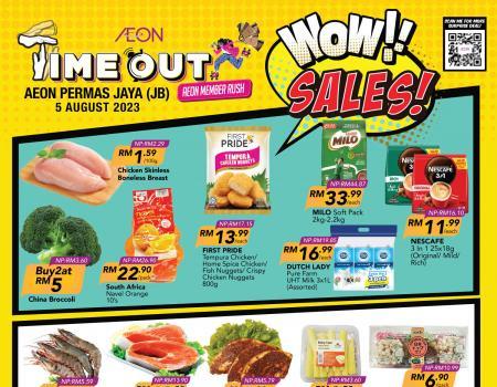 AEON Permas Jaya Time Out WOW Sales Promotion (5 Aug 2023)