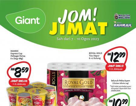 Giant Jom Jimat Promotion (7 August 2023 - 10 August 2023)
