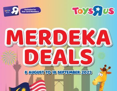 Toys R Us Merdeka Deals Promotion (8 Aug 2023 - 18 Sep 2023)