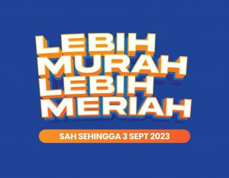 MYDIN Lebih Murah Lebih Meriah Promotion (valid until 3 September 2023)