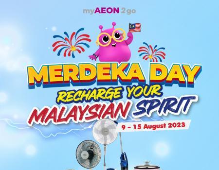 AEON myAEON2go Merdeka Day Home Appliances Promotion (9 August 2023 - 15 August 2023)