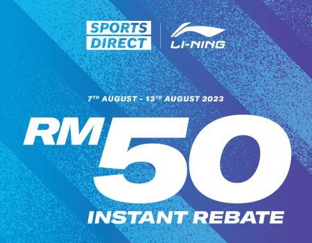Sports Direct Li-Ning Promotion (7 August 2023 - 13 August 2023)