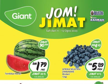 Giant Fresh Items Promotion (11 August 2023 - 13 August 2023)