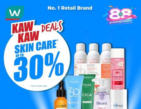 Watsons Skincare Up To 30% OFF Promotion (10 August 2023 - 14 August 2023)