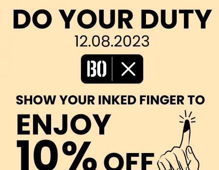 Brands Outlet State Election (PRN) 10% OFF Storewide Promotion (12 Aug 2023)