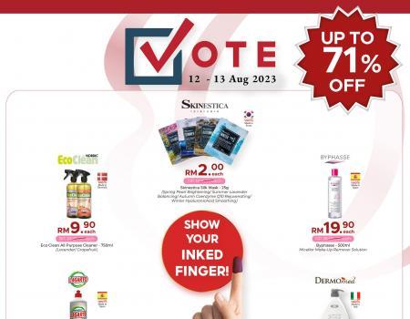 Magicboo State Election (PRN) Vote & Get Up To 71% OFF Promotion (12 August 2023 - 13 August 2023)