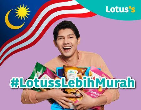 Lotus's Lebih Murah Promotion published on 12 August 2023