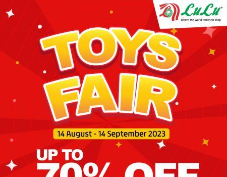 LuLu Setia City Mall Toys Fair Sale Up To 70% OFF (14 August 2023 - 14 September 2023)