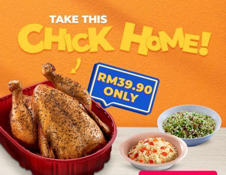 Kenny Rogers ROASTERS Takeaway Whole Chicken for RM39.90 Promotion